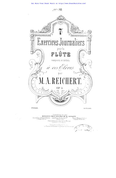 Exercices Journaliers Pour La Flute